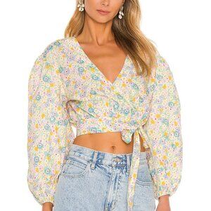 Lovers + Friends Wyatt Top in Catherine Floral